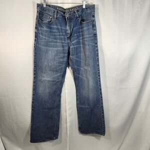 American Eagle Outfitters Men's Classic Blue Bootcut Jeans